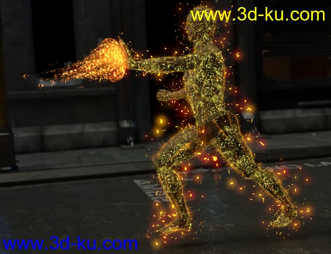 SF Auras Genesis 8 Male模型的图片6