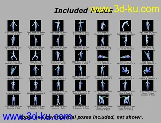 3D打印模型SF Auras Genesis 8 Male的图片