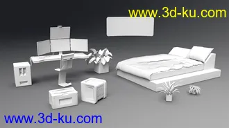3D打印模型SF Bedroom的图片