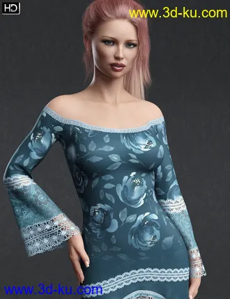 3D打印模型Shan HD for Genesis 8 Female的图片