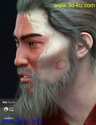 3D打印模型Shang For Genesis 8 Male的图片