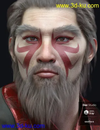 3D打印模型Shang For Genesis 8 Male的图片