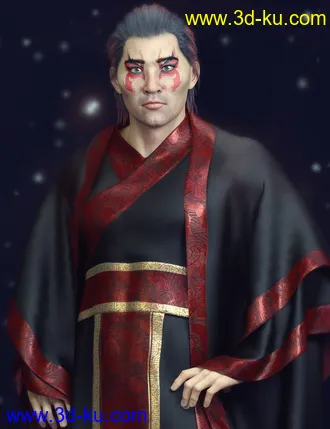 3D打印模型Shang For Genesis 8 Male的图片