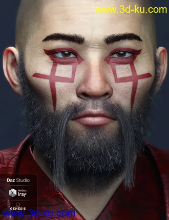 3D打印模型Shang For Genesis 8 Male的图片