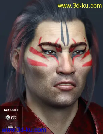 3D打印模型Shang For Genesis 8 Male的图片