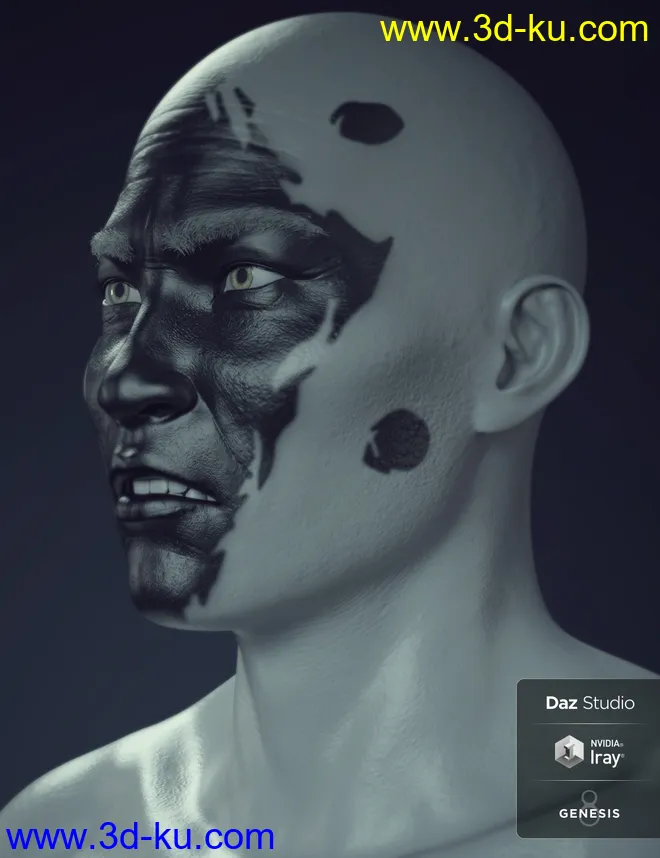 Shang For Genesis 8 Male模型的图片8