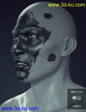 3D打印模型Shang For Genesis 8 Male的图片