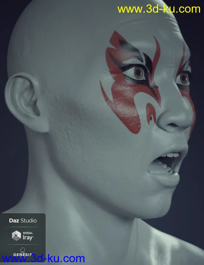 Shang For Genesis 8 Male模型的图片9