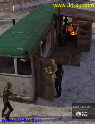 3D打印模型Shanty Bus House的图片