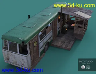 3D打印模型Shanty Bus House的图片