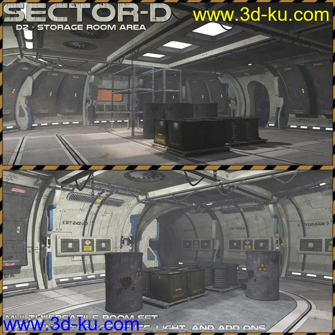 Ship Elements D2 - Storage Area模型的图片1