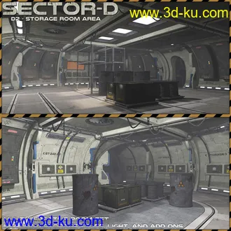 3D打印模型Ship Elements D2 - Storage Area的图片