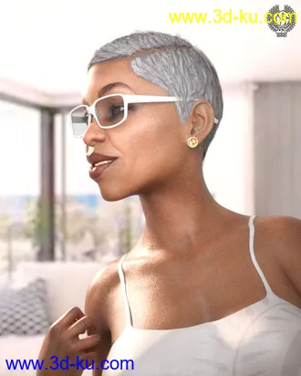 3D打印模型Short Classy Hair For Genesis 3 And 8 Female(s)的图片