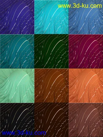 3D打印模型Shot Thru Iray Shaders的图片