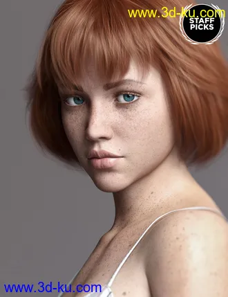 3D打印模型Sienna HD For Genesis 8 Female的图片