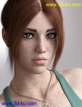 3D打印模型Sienna HD For Genesis 8 Female的图片