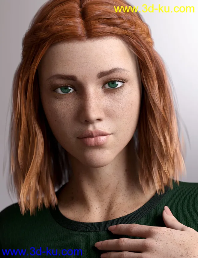 Sienna HD For Genesis 8 Female模型的图片6