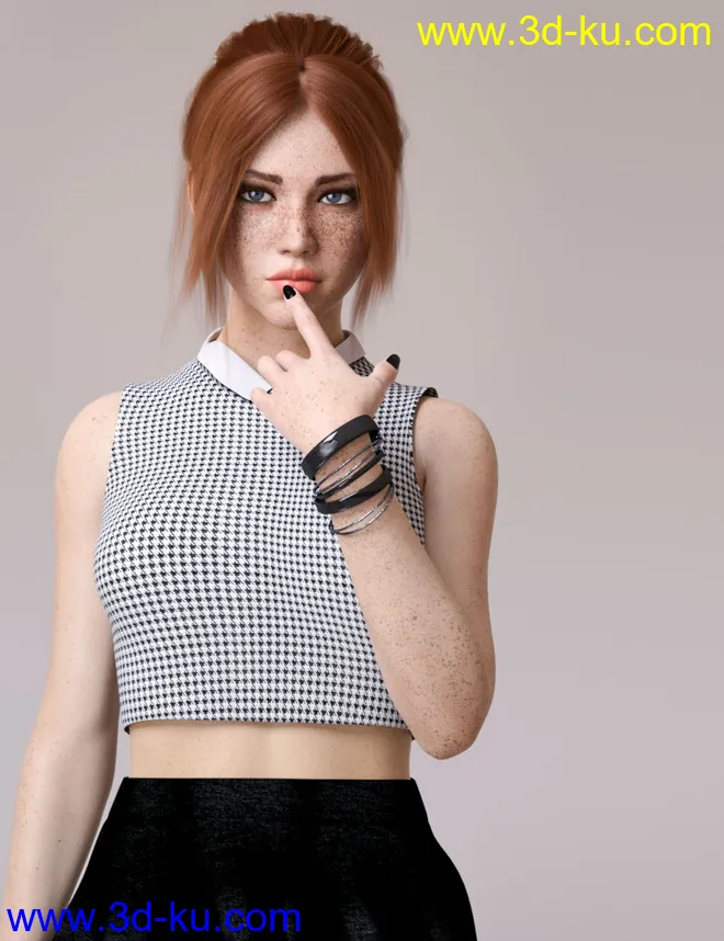 Sienna HD For Genesis 8 Female模型的图片7