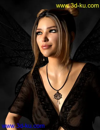 3D打印模型Simone HD for Genesis 8 Female的图片