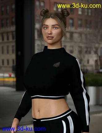 3D打印模型Simone HD for Genesis 8 Female的图片