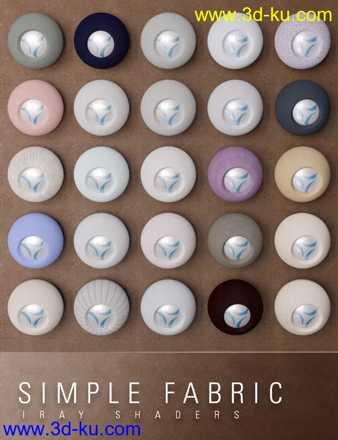 Simple Fabric Iray Shaders模型的图片4