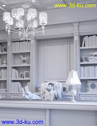 3D打印模型Simple Office的图片