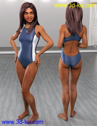 3D打印模型Sisters Tammie and Rachelle for Genesis 8 Female的图片