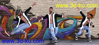 3D打印模型Smooth Poses and Expressions for Silas and Genesis 8 Males的图片