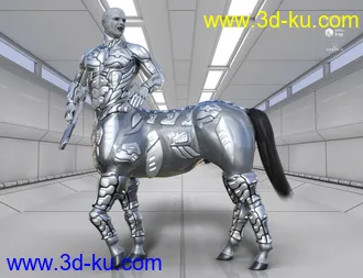 3D打印模型Solar Wardens for Genesis 8 Male Centaur的图片