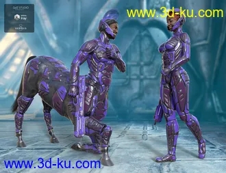 3D打印模型Solar Wardens for Genesis 8 Male Centaur的图片