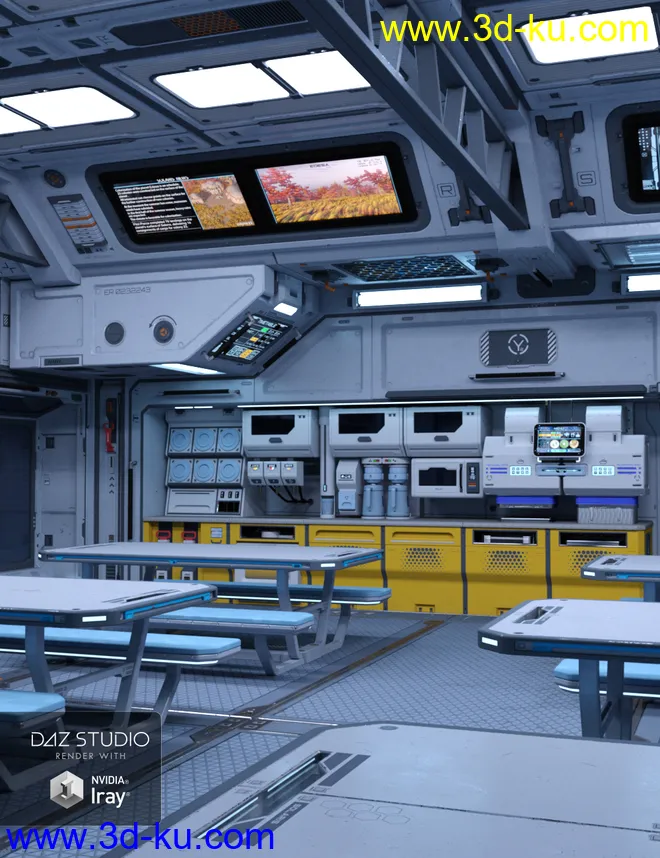 Solaris Dining Room模型的图片1