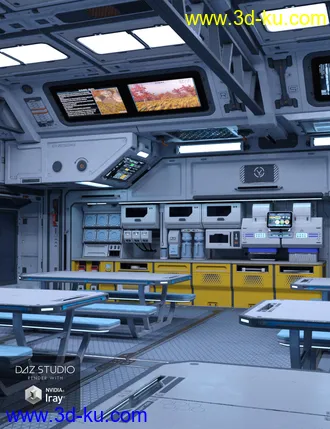 3D打印模型Solaris Dining Room的图片