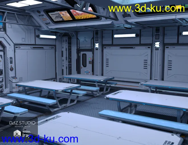 Solaris Dining Room模型的图片3