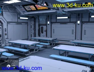 3D打印模型Solaris Dining Room的图片