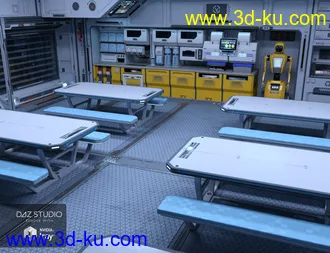 3D打印模型Solaris Dining Room的图片