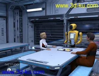 3D打印模型Solaris Dining Room的图片