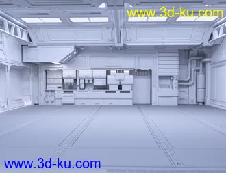 3D打印模型Solaris Dining Room的图片