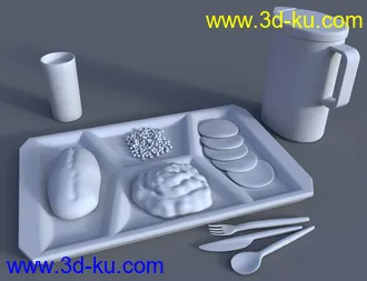 3D打印模型Solaris Dining Room Poses Genesis 8 Male的图片