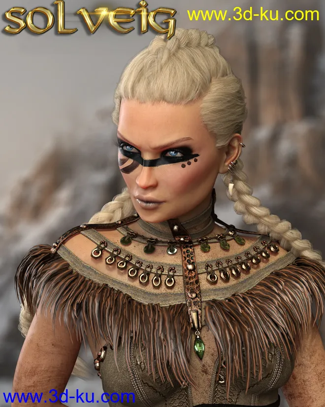 Solveig for Genesis 8 Female模型的图片1