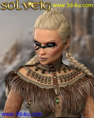 3D打印模型Solveig for Genesis 8 Female的图片