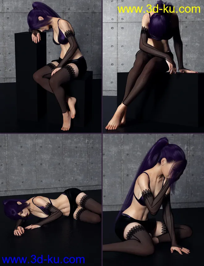 Sorrowed Soul Poses for Genesis 8 Female(s)模型的图片2