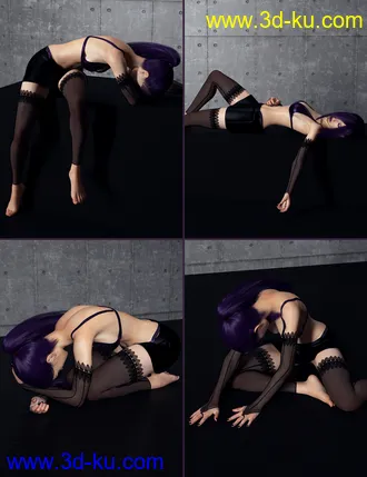 3D打印模型Sorrowed Soul Poses for Genesis 8 Female(s)的图片