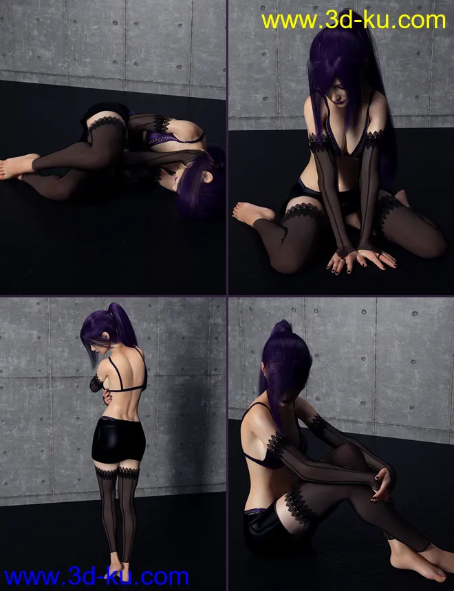 Sorrowed Soul Poses for Genesis 8 Female(s)模型的图片6