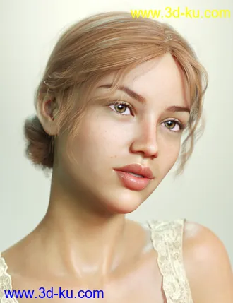 3D打印模型SP Hair 006 for Genesis 3 and 8 Female(s)的图片