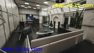 3D打印模型Space Living Room 01的图片