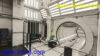 3D打印模型Space Living Room 01的图片