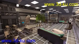 3D打印模型Space Living Room 02的图片
