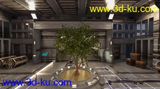 3D打印模型Space Living Room 02的图片