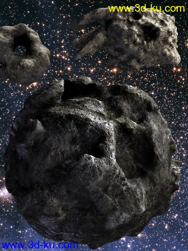 Space Rocks DR 01模型的图片1