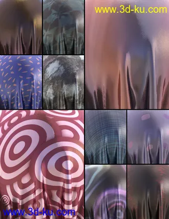 3D打印模型Sparkling Iray Shaders的图片